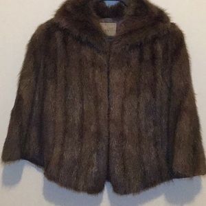 Vintage Fur Cape